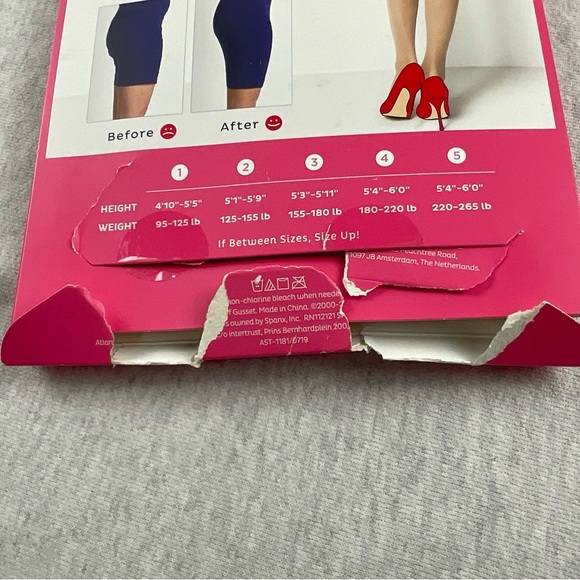 ASSETS SPANX WOMEN’S SHAPING SHEERS PANTYHOSE BUILT-IN SHAPER SHORT SIZE: 2 NUDE - Picture 8 of 8